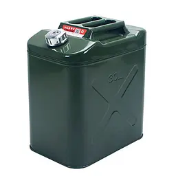 Каністра для палива Merlion YTHSFX30L, металева з клапаном + гнучка лійка, 30 л