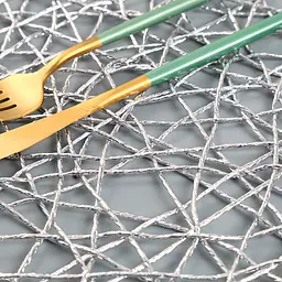 Серветка сервірувальна 7863 золотиста - мініатюра 3