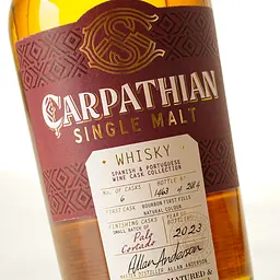 Віскі Carpathian Palo Cortado односолодове 0.7 л 40% - мініатюра 7