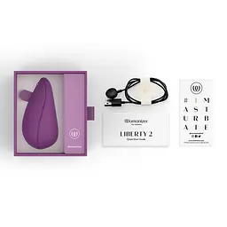 Вакуумний кліторальний стимулятор Womanizer Liberty 2 Purple Womanizer SX0523 100866 - мініатюра 7
