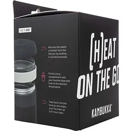 Контейнер для мікрохвильової печі Kambukka Bora 400 мл прозорий (11-06009) - мініатюра 3