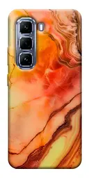 Чохол Demsky Червоний корал мармур для Infinix Hot 50 Pro
