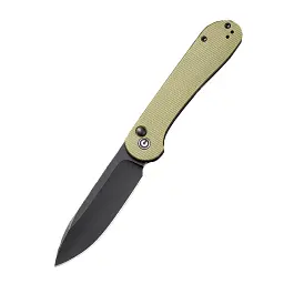 Ніж Civivi Button Lock Elementum Olive Micarta (C2103B)