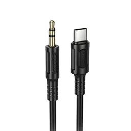 Аудіокабель BOROFONE BL25B Nice digital audio conversion cable Type-C Чорний