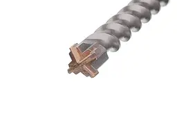 Бур хвостовик SDS max по бетону для перфоратора Intertool 20 х 1000 мм Quadro - мініатюра 2