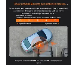 Відеореєстратор 70MAI Dash Cam 4K A810S-2 Set - мініатюра 6