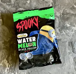 Желейні цукерки Spooky Minions Watermelon Black Jellies 150г - мініатюра 4