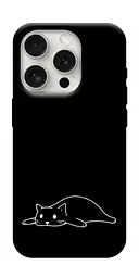 TPU чехол Demsky Lazy cat для Apple iPhone 16 Pro Max (6.9")