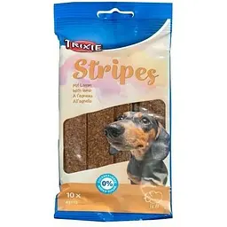 Ласощі для собак Trixie Stripes полоски з ягням 100 г - мініатюра 3