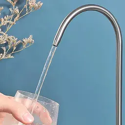 Змішувач для кухні з підключенням до фільтру води та висувним виливом Rea Eco Fresh brushed nickel (REA-B7563) - мініатюра 6