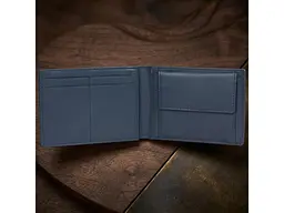 Портмоне з натуральної шкіри Cortina 5085 Синє 12,5x9,5 см TONY PEROTTI acs0032401 - мініатюра 4