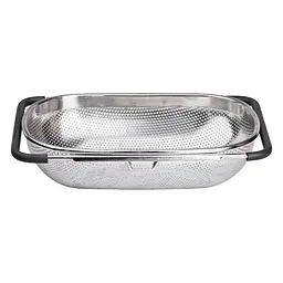 Друшляк-сито на раковину для миття продуктів 34*23,5*9 см Zhongjing HP-19-17 - мініатюра 13