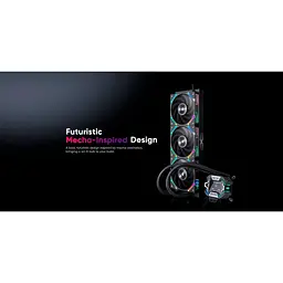 Система водяного охолодження 1stPlayer X-360 Black (X-360-BK) [143321] - мініатюра 4