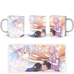 Кухоль GeekLand Re:Zero. Життя з нуля в альтернативному світі Емілія Субару RZ 02.001 330 мл білий - мініатюра 4