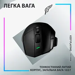 Мишка Logitech G502 X Lightspeed Wireless Black (910-006180) - мініатюра 6