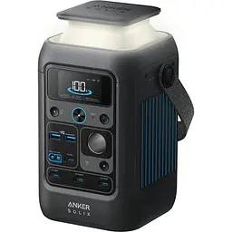 Зарядна станція Anker Solix C300XDC / 300 Вт / 288 Вт⋅год / LiFePO4 + сонячна панель PS60 (B1728311) - мініатюра 5