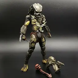 Фігурка Neca Хижак Мисливець з джунглів Predator Jungle Hunter Masked Prototype 18см BL A P408 - мініатюра 3