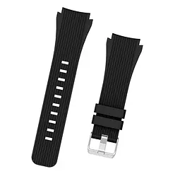 Ремінець чорний 22мм для смарт-годинника Samsung Galaxy Watch 3 45mm - розмір L (WB238826) - мініатюра 2