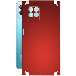 Защитная пленка StatusSKIN для Realme Narzo 50 Корпус Винил красная матовая