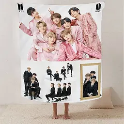 Плед 3D BTS №3 13293 135х160 см - мініатюра 2