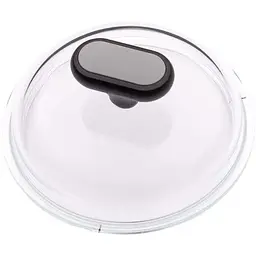 Кришка Nois Salto Silver скляна з ручкою 16 см (830652)