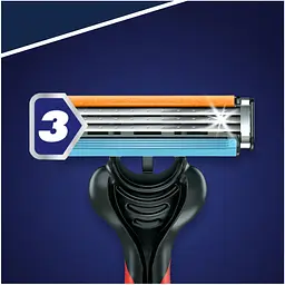Одноразові станки для гоління чоловічі Gillette Blue 3 Nitro 6 шт. - мініатюра 2