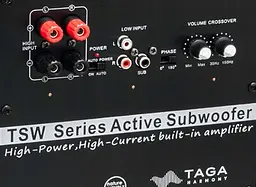 Сабвуфер TAGA Harmony TSW80 Walnut - мініатюра 4
