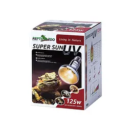 Лампа ртутная Repti-Zoo SuperSun 125W комбінована нагрівальна лампа з UVB/UVA для тераріуму (P125125) - мініатюра 2
