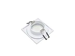 Світильник точковий Brille врізний для ванної HDL-DS 201 GU10 IP65 WH 36-505 - мініатюра 3