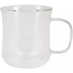 Набір скляних чашок Bergner Coffee & Tea Lovers 230 мл 2 шт. (BG-20115-MM) - мініатюра 2