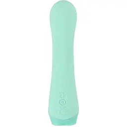 Мінівібратор-кролик Cuties Mini Vibrator Green - мініатюра 3