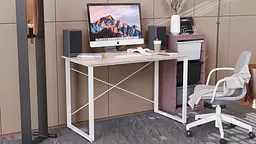Комп'ютерний стіл Ferrum-decor Дейв 75x140x60 білий ДСП Дуб Сан-Марино 16мм (FRD-102159) - мініатюра 7