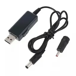 Кабель для роутера USB 5V to DC 9V-12V 3.5/5.5×2.1 для підключення до PowerBank - мініатюра 3