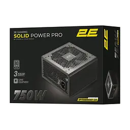 Блок живлення 2E 750W GAMING Solid Power Pro (2E-SP750BRSMII-120) - мініатюра 5