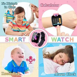 Смарт-годинник Pthtechus X9 для дітей Pink - мініатюра 5