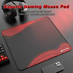 Ігрова поверхня Attack Shark CM02 450x400x4мм Contour line Black Red - мініатюра 9