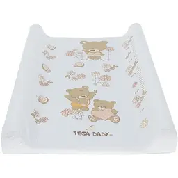 Килимок для пеленання Tega Baby Teddy Bear 70x50 см white pearl