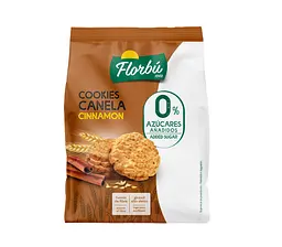 Печиво Florbu Cookies Canela Cinnamon 0% azúcares без цукру 130 г