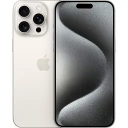 Смартфон Apple iPhone 15 Pro 256GB White Titanium (MTV43) Б/В [172839]