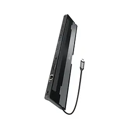 Порт-реплікатор J5create Dock-Station USB-C 10-in-1 (HDMI/PD/USB-A/USB-C/LAN/картридер/audio) (JCD542-N) - мініатюра 7