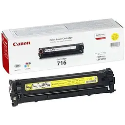 Картридж Canon 716 yellow для LBP-5050/ 5050N (1977B002)