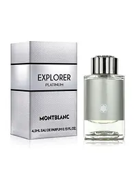 Оригінал Мініатюра Montblanc Explorer Platinum 4.5 мл Парфумована вода - мініатюра 1