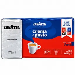 Кава мелена Lavazza Crema e Gusto Forte silver 250 г - мініатюра 2