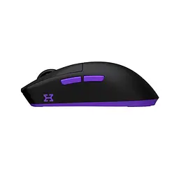 Миша бездротова Hator Hellyberry HM47 Wireless Чорний/Фіолетовий (HM47_black_violet) - мініатюра 2