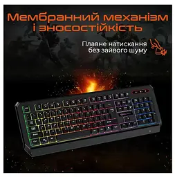 Клавіатура Meetion MT-K9320-A-RUA (MT-K9320-A-RUA) - мініатюра 4