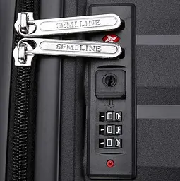 Валіза Semi Line 20" (S) Black (T5794-1) (DAS303023) - мініатюра 5