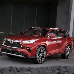 Колекційна металева модель автомобіля АвтоЕксперт Toyota Highlander Hybrid з інерцією, світлом та звуком 1:24 - мініатюра 10