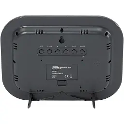 Годинник настінний Technoline WS8005 Silver/Black (WS8005) - мініатюра 2