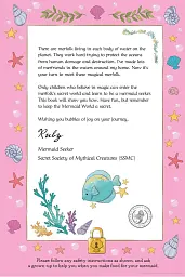My Secret World of Mermaids. Lockable story and activity book - мініатюра 3