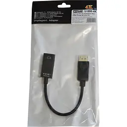 Перехідник ST-Lab DisplayPort Male to HDMI 4K Ultra HD Female (U-996-4K) - мініатюра 7